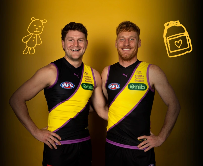 Richmond Football Club and Alannah & Madeline Foundation Buddy Bag partnership