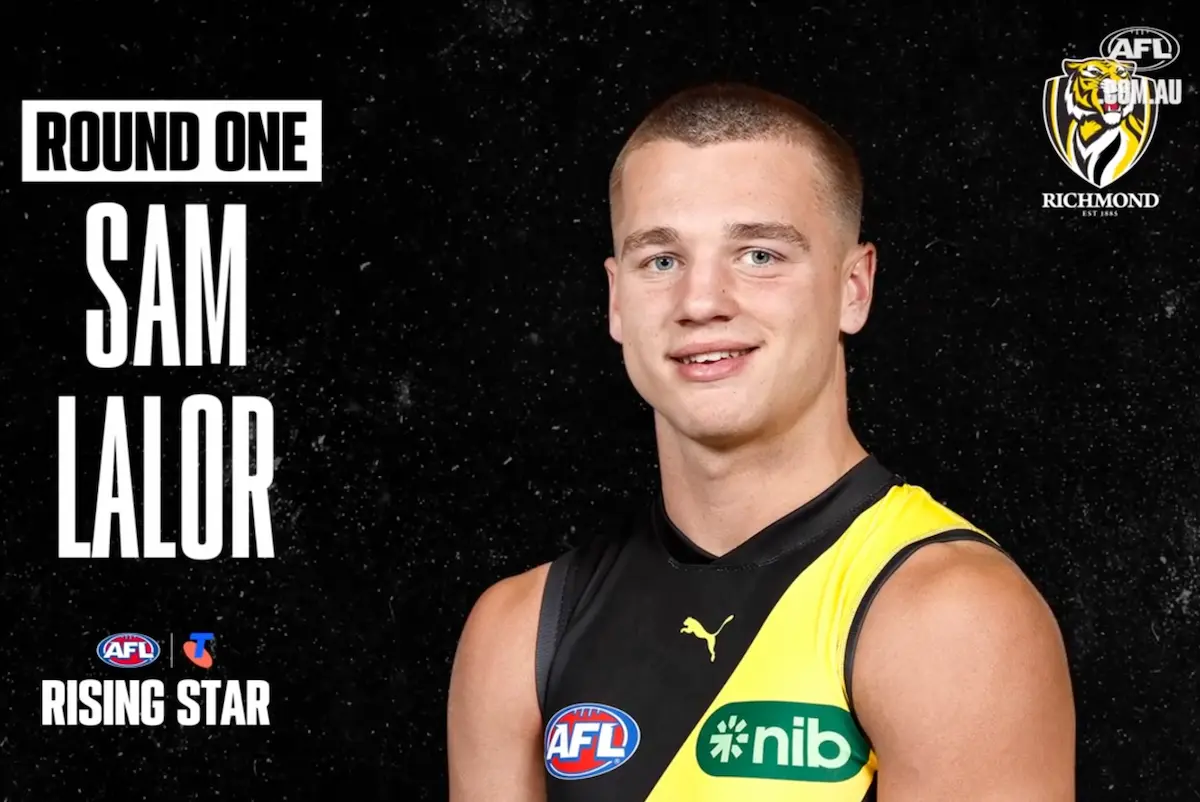 AFL Rising Star: Sam Lalor stars in Round 1